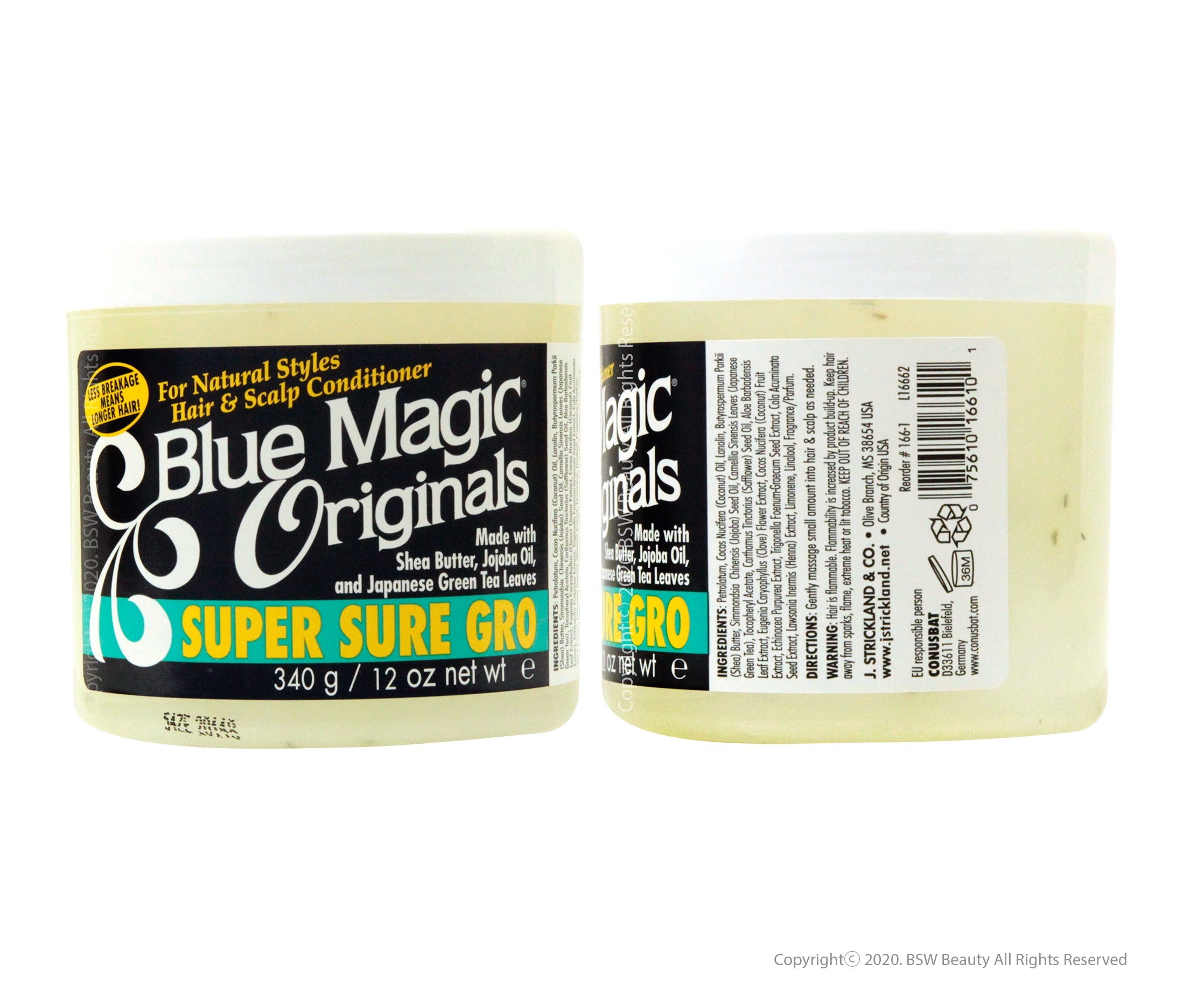 Blue Magic Bergamot Hair & Scalp Conditioner 12oz - wide 9