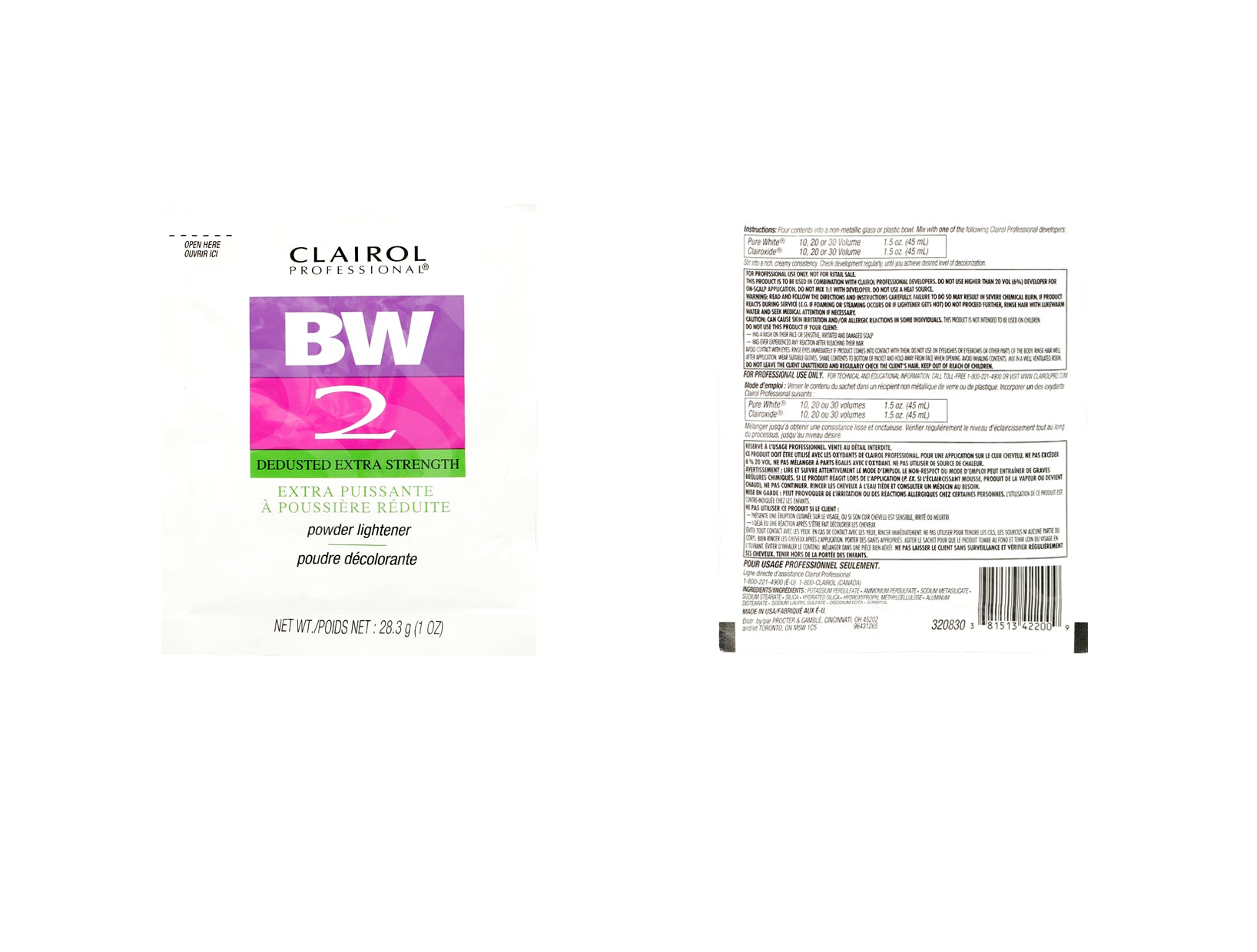 Clairol Bw2 Power Lightener 1oz Bsw Beauty Canada