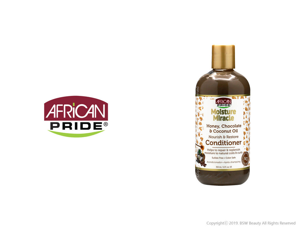 African Pride Moisture Miracle Nourish And Restore Conditioner 12oz Bsw Beauty Canada 6770