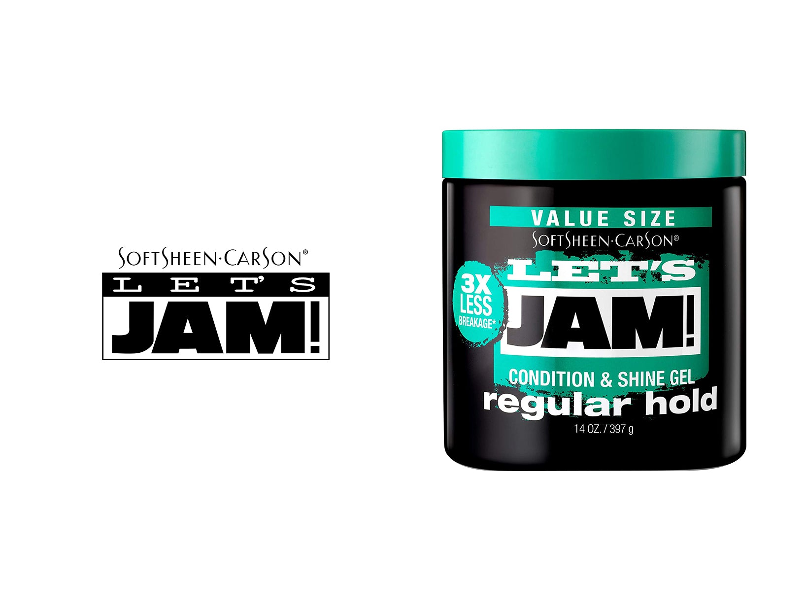 AMPRO PRO STYLE SHINE'N JAM CONDITIONING GEL EXTRA HOLD - 3 SIZE