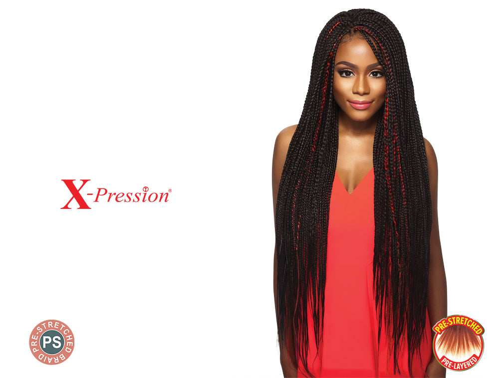 X-Pression Braid-Pre Stretched Braid 52 3X