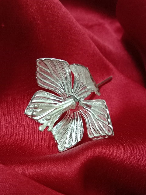 Silver Pooja Jaswand Flower Hibiscus online by Silver Linings ...