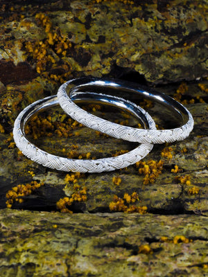 silver bangles online