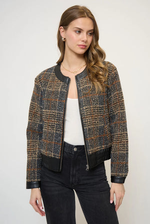 Daphne Boho Trim Jacket - Clothesline Clothing Co.