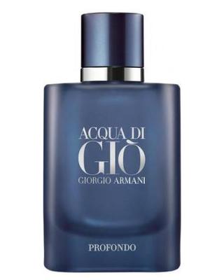 Aprender acerca 74+ imagen giorgio armani profondo sample