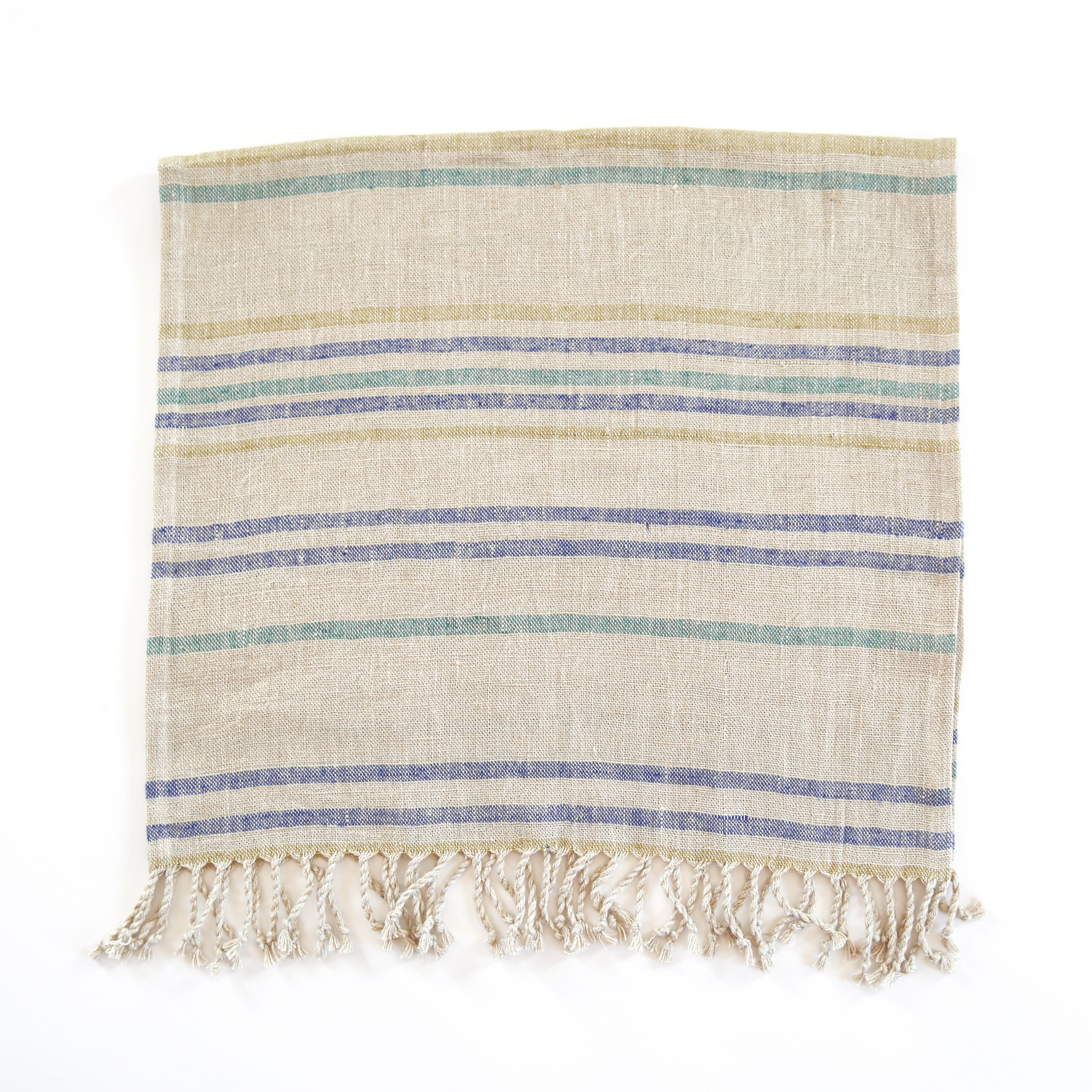 Linen Blanket Striped Hand Towel – Garza Marfa