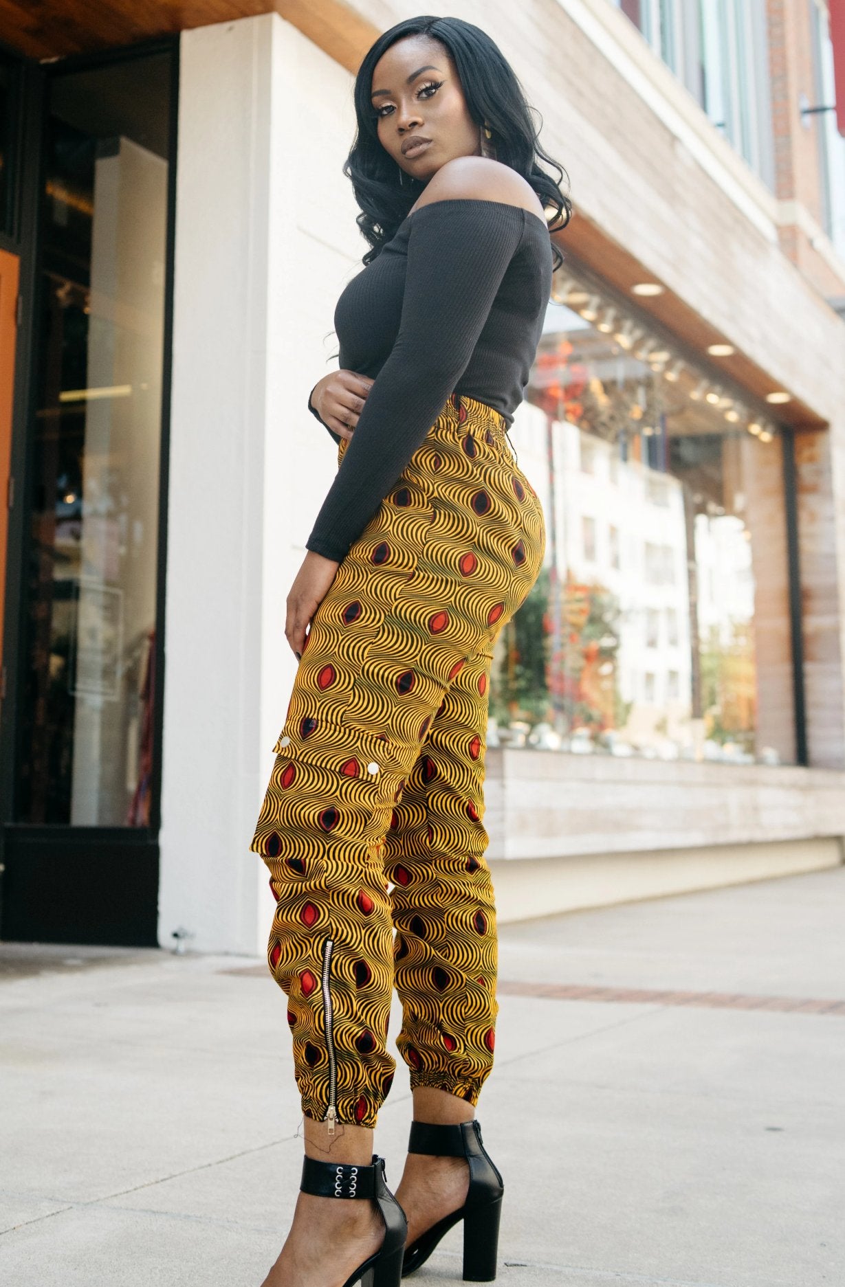 Africa Print Pants For Sale African | – N'omose Couture