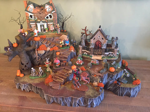 Village Vignettes Landcape's - Mike Landry On custom Lemax Villages – Gift  Spice