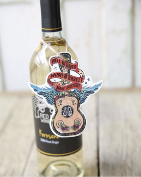 Well Behaved Women Wine Tag