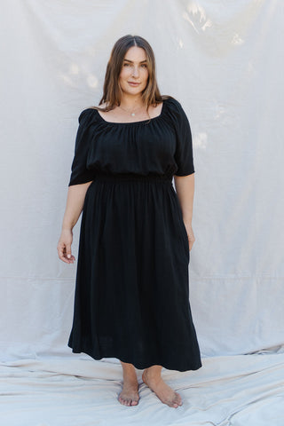 Linen Mae Dress - Extended