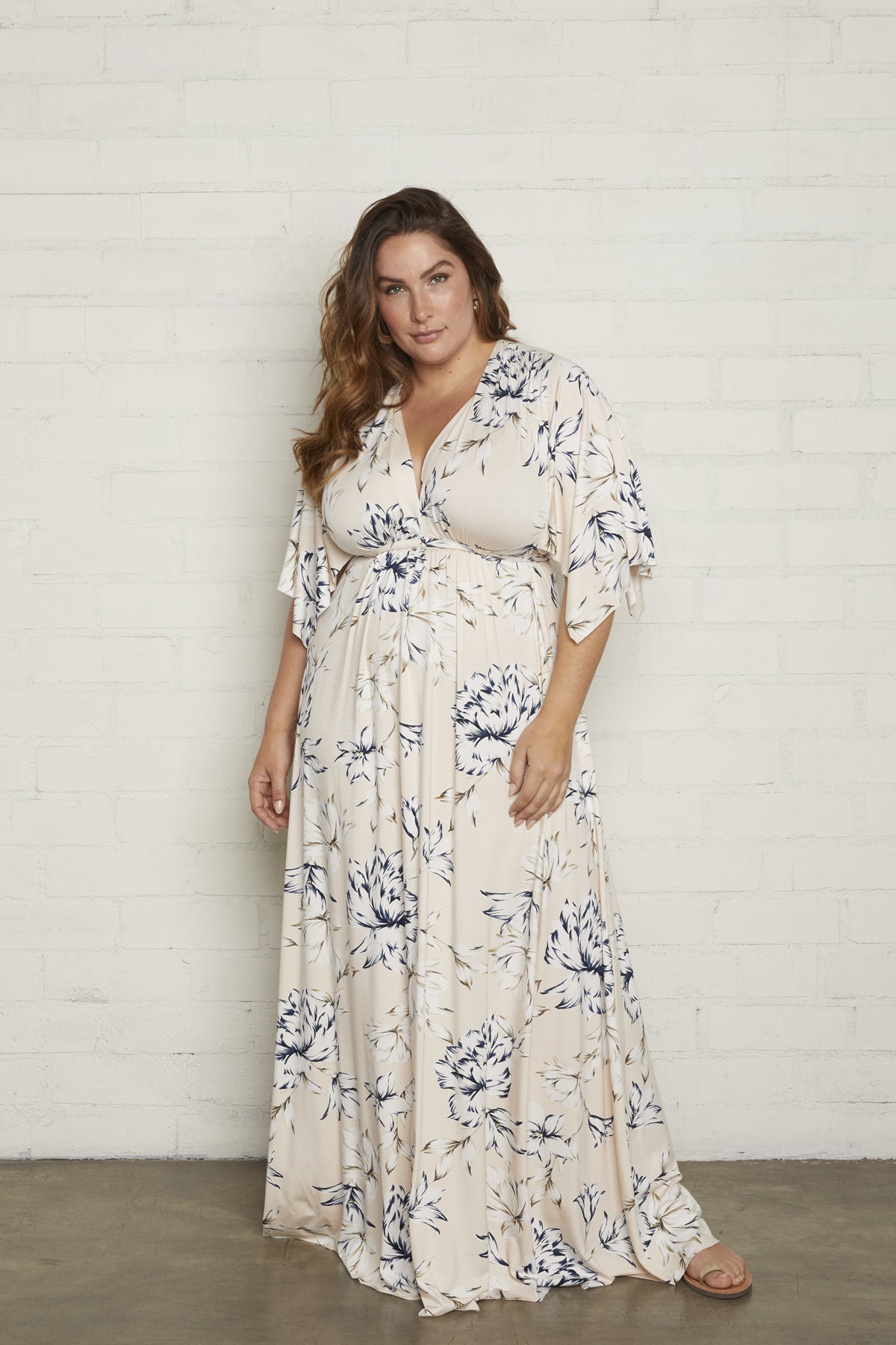 Long Caftan Dress - Fleur, Plus Size – Rachel Pally