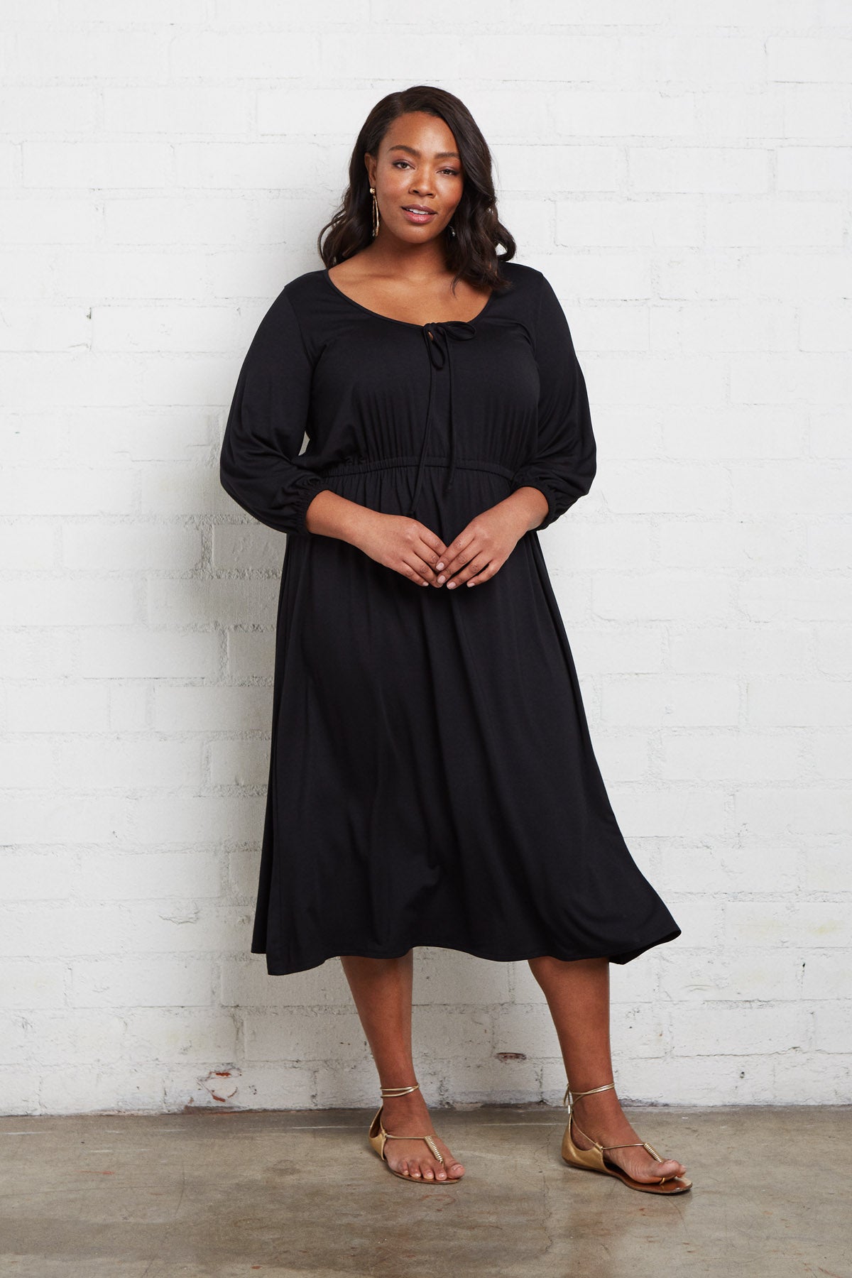 Margo Dress - Black, Plus Size – Rachel Pally