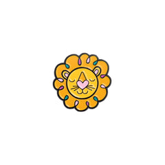 Brave Lion Enamel Pin