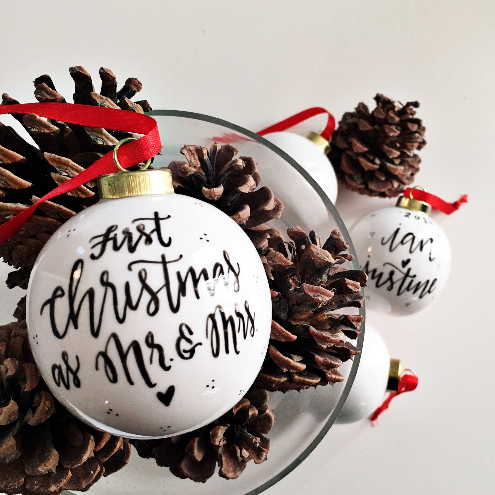 Custom Ceramic Holiday Ornament  Justine Ma
