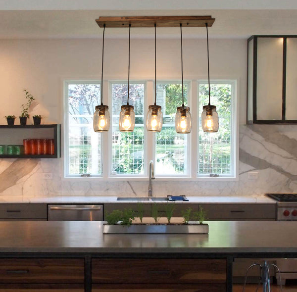 How To Choose The Perfect Kitchen Island Lighting Lnc Home