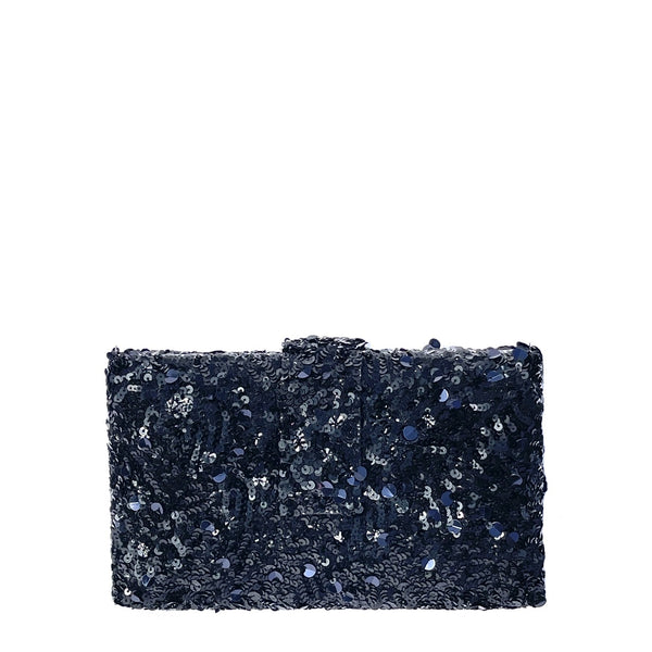 Eclipse Kitsch Clutch | Sequin Clutch with Gold Metal Chain Online