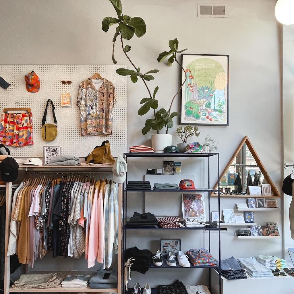 Inside view of tonlé featured retailer Penelope's in Wicker Park, Chicago