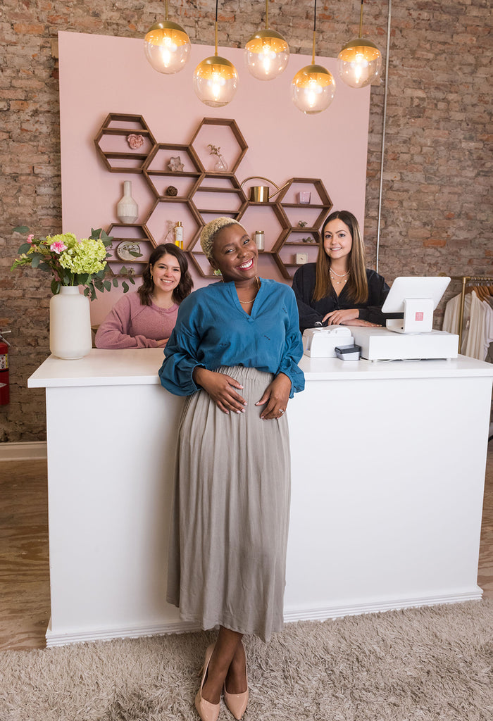 Caeresa Richardson, owner of tonlé featured retailer Ecodessa