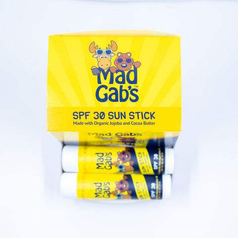 Sun stick SPF 30 suncreen for your body women owned Maine company