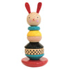 Petit Collage wooden bunny stacking toy