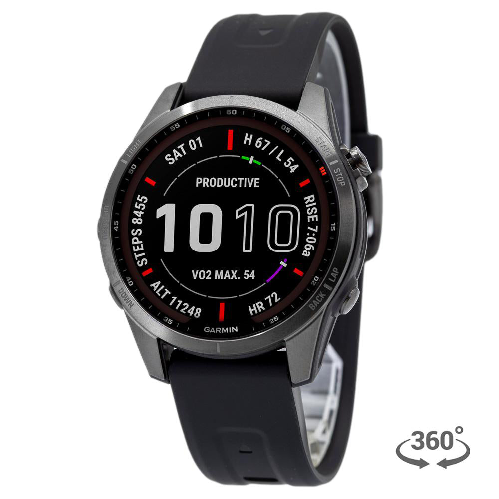 Garmin 010-02541-27 fēnix® 7X – Sapphire Solar Edition