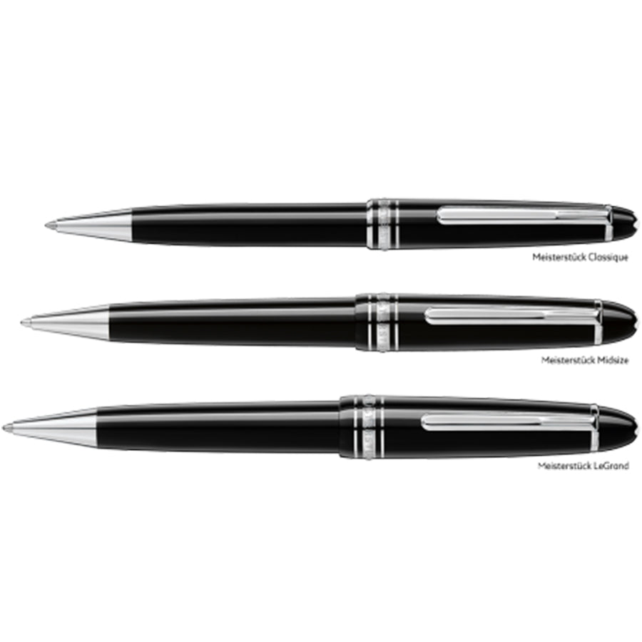 Mont Blanc Pen Size Chart