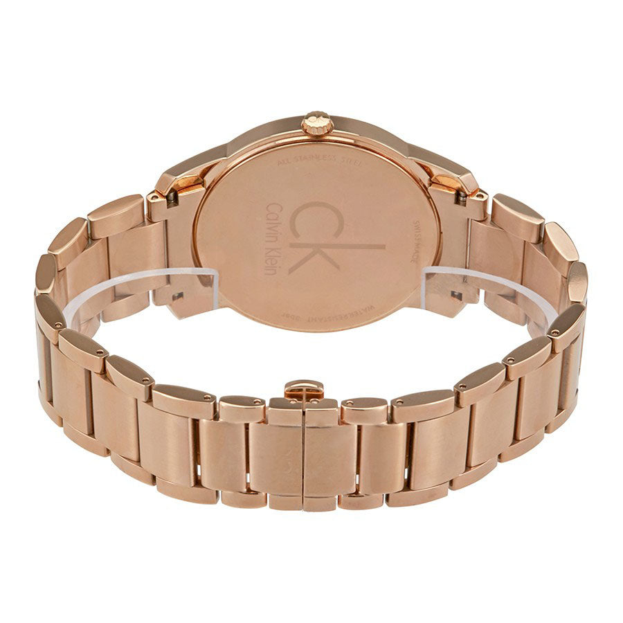 calvin klein gold watch mens