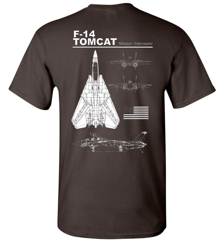 Awesome F-14 Tomcat Label Shirt - Aircraft Mechanic Shirts.com