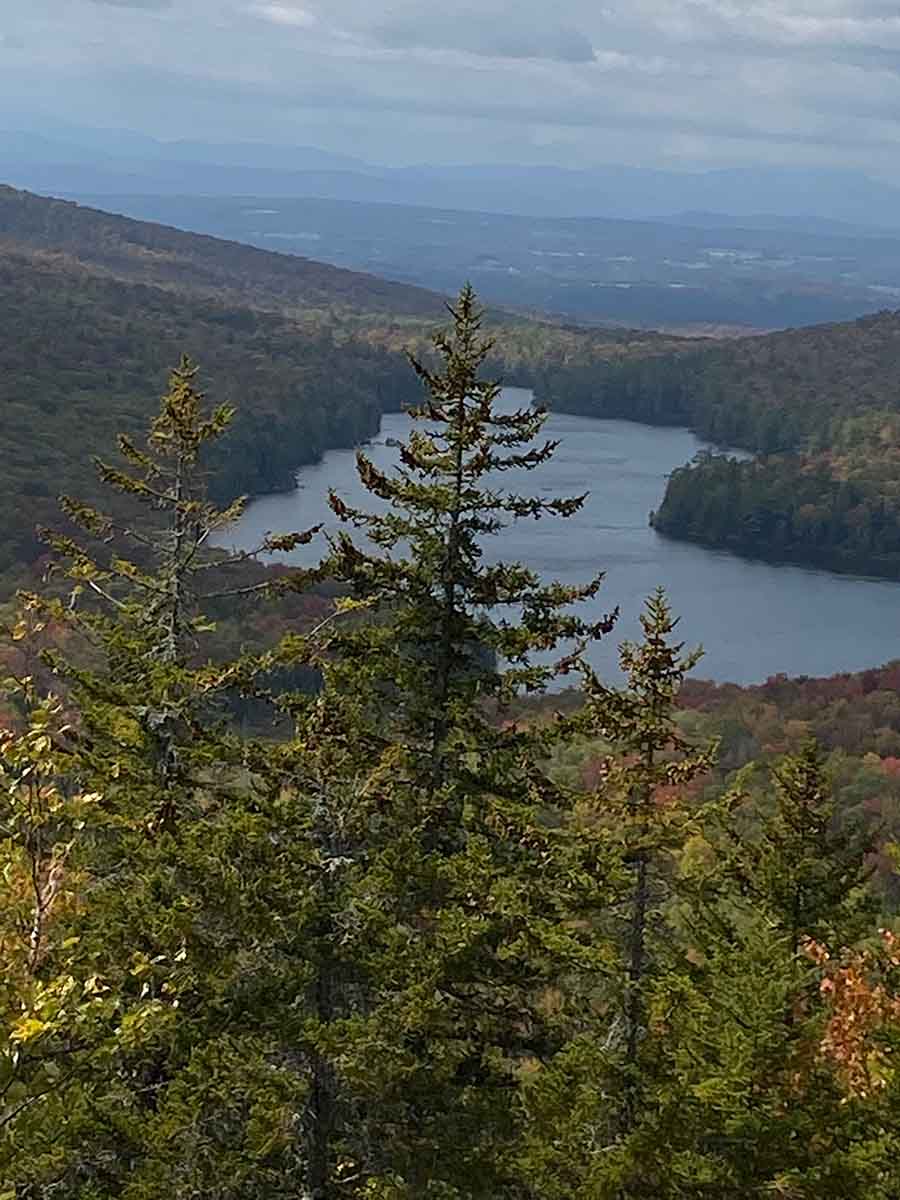 View of lake from Owlshead Mountain Trail