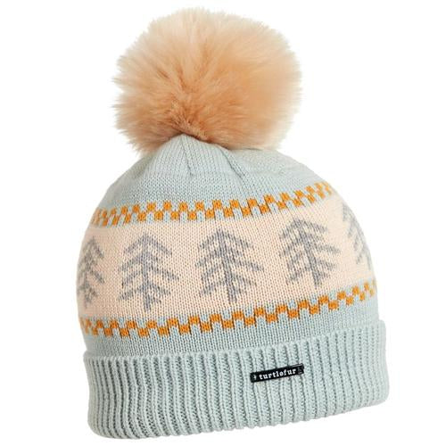 turtle fur pom hat