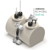 EC H-Cell 2x15 mL- Screw Mount Electrochemical H-Cell