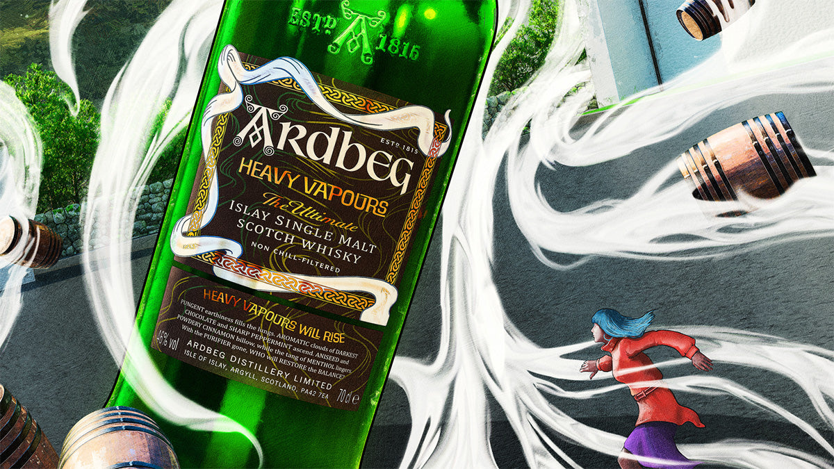 Ardbeg Heavy Vapours Banner