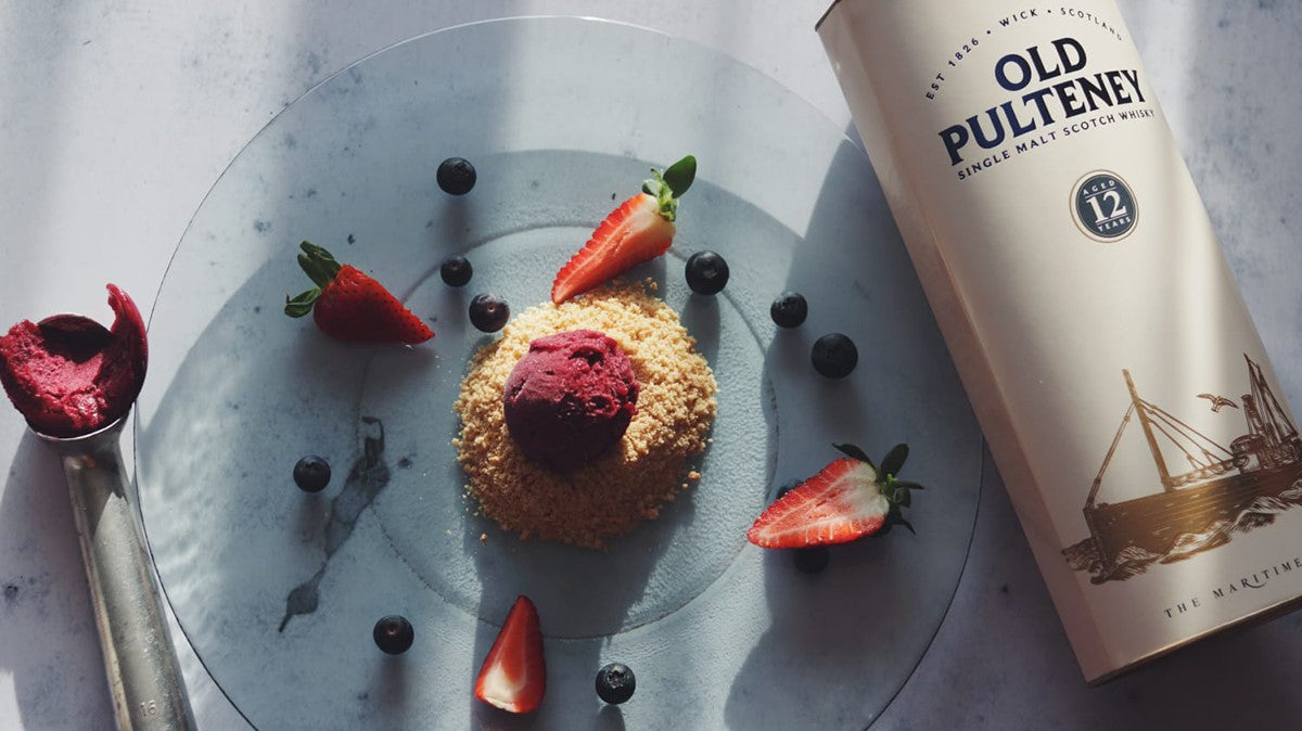 Old Pulteney Berry Sorbet Recipe by LesDaChef