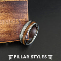 Whiskey Barrel Rings - Unique Mens Wedding Bands– Pillar Styles