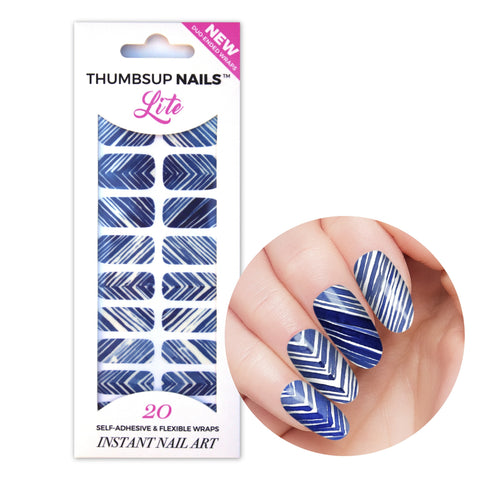 Cyberfly Clear Base Nail Wraps | ThumbsUp Nails