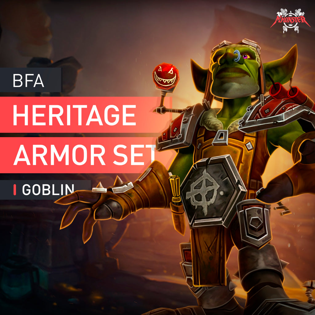 Buy Goblin Heritage Armor Set Farm Boost | WoW EU/US Boosting Service– MmonsteR