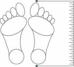 shoe size feet