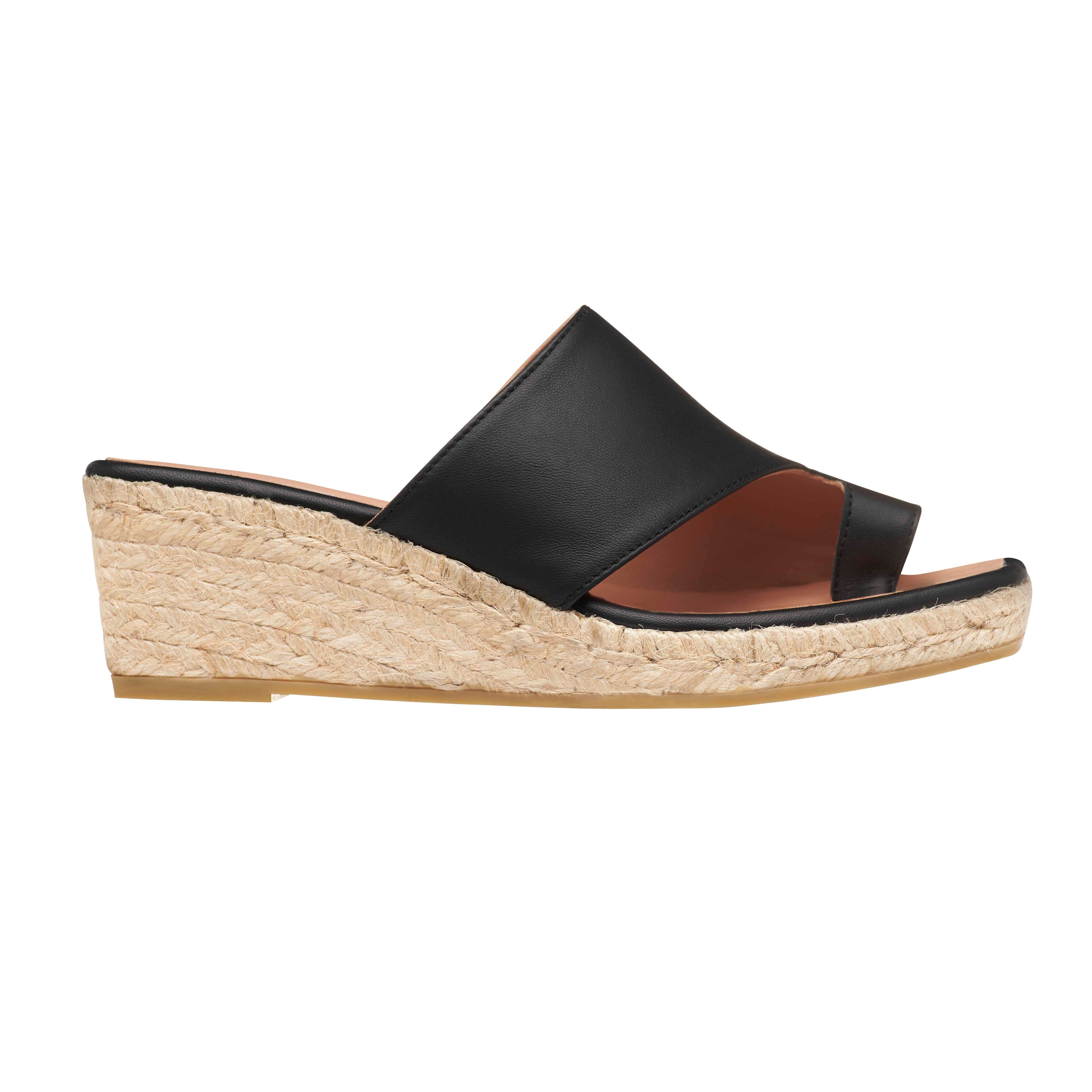 AMANKAI Black espadrilles – Bastide Colombe