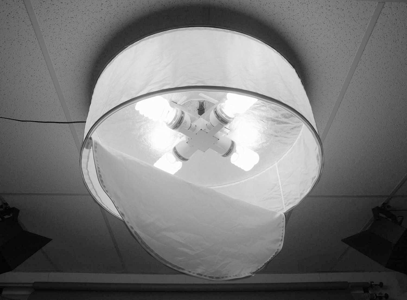 overhead lighting