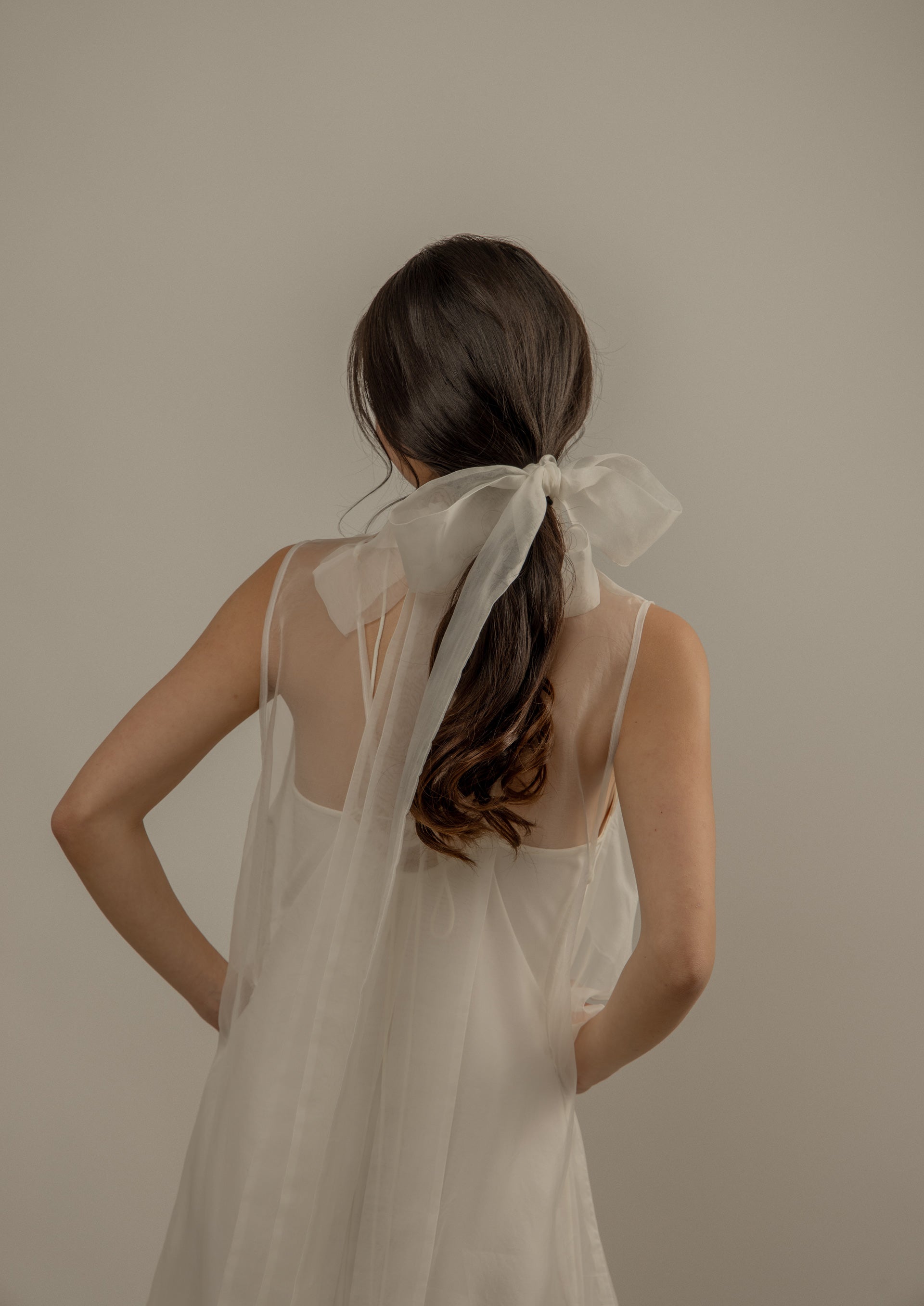 Celes Gown - Ivory - Silk