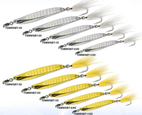 TSUNAMI STRIPER RIG 9/0 WITH IN-LINE CIRCLE HOOK AND 3-WAY SWIVEL