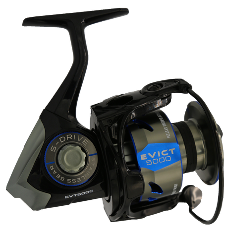 Tsunami Tackle - The Tsunami Shield is a Salt waterproof spinning reel that  features up to 13 internal seals in key, strategic locations to shield  critical components from harmful saltwater intrusion. The
