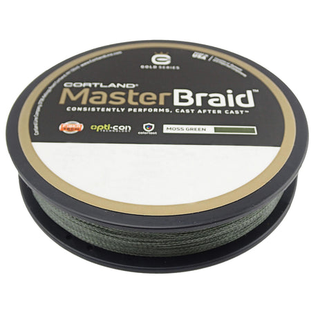 Cortland Master Braid 30 lb. Moss Green 300 yds.