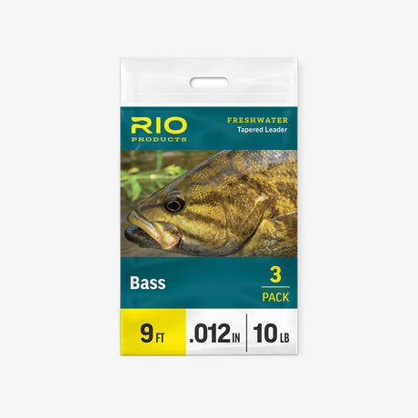 Rio Bonefish Leader 3 Pack, 10ft. 10 lb.