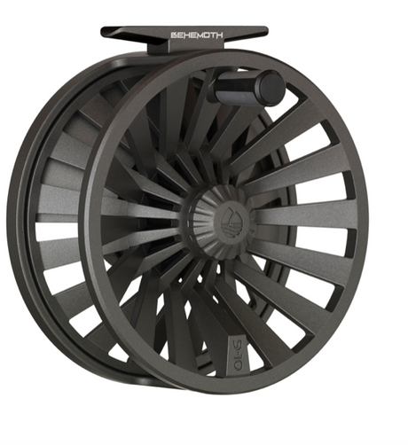 Hatch Iconic 9 Plus Fly Reel Black/Silver / Large Arbor