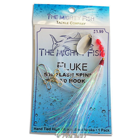 Eagle Claw Lazer Sharp Fluke Saltwater Tackle Kit, 30 Piece