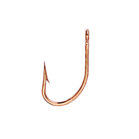 Mustad R10814NP-BN Ringed Hoodlum 5X Strong Live Bait Hooks Size 7/0