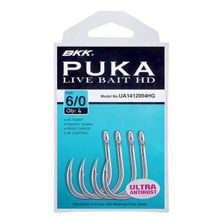 BKK PUKA LIVEBAIT HOOK