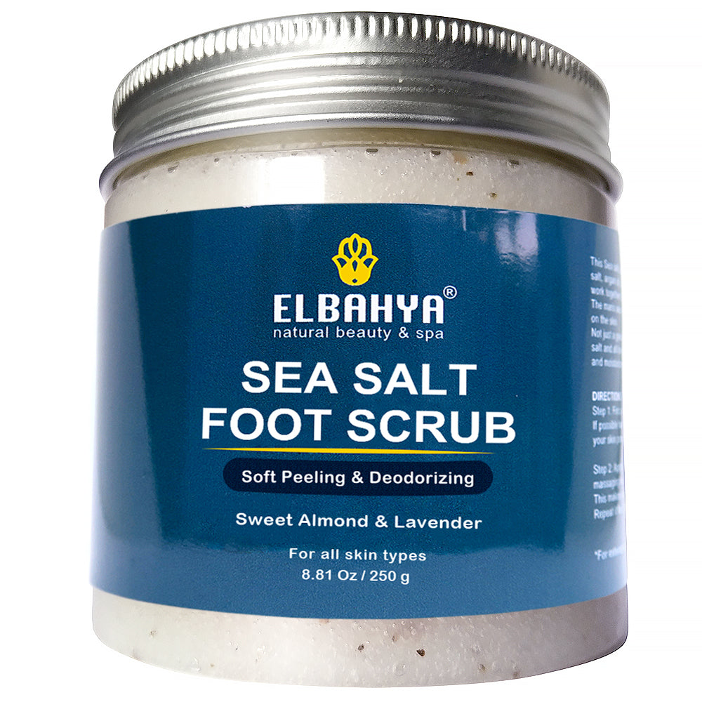 foot scrub for dry cracked feet
