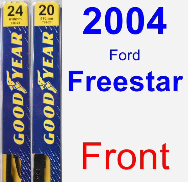 2004 Ford freestar wiper blades #4